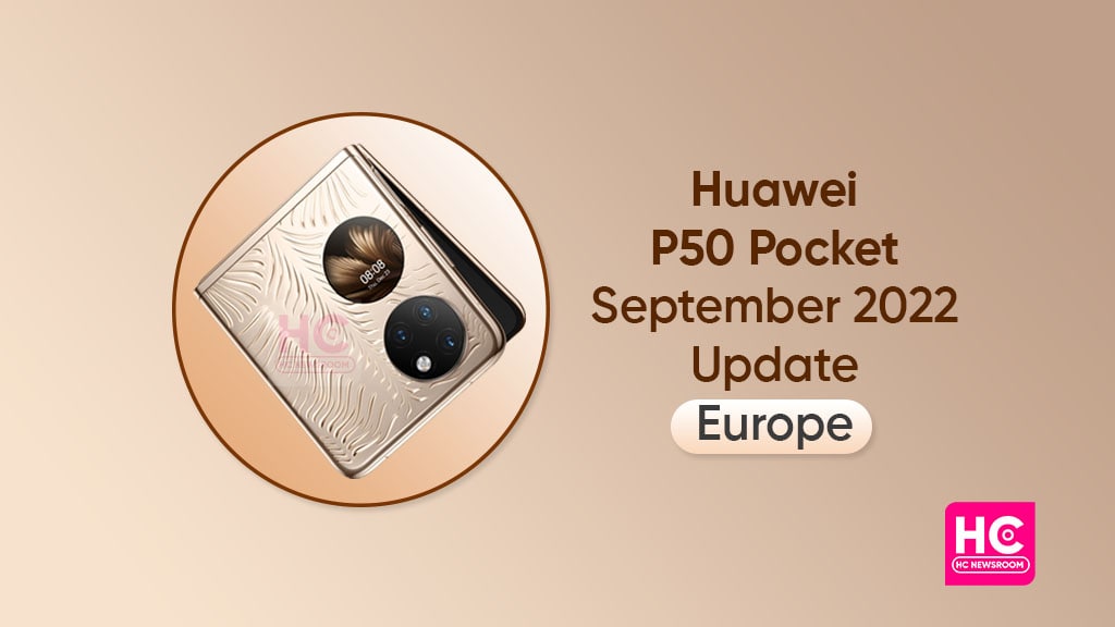 Huawei P50 Pocket September 2022 Europe
