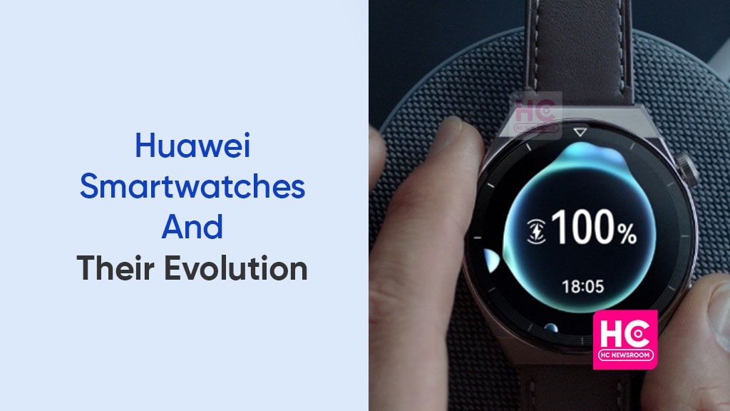 Huawei smartwatches evolution