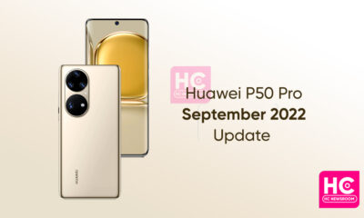 Huawep P50 Pro sEPTEMBER 2022 update