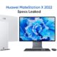 Huawei MateStation X 2022 specs