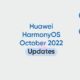 HarmonyOS October 2022 Updates