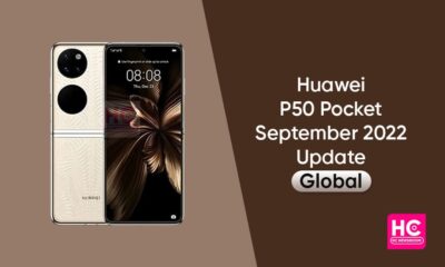 Huawei P50 Pocket September 2022 update