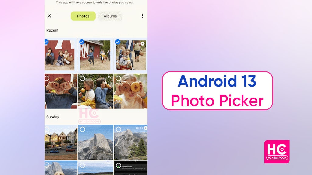 Android 13 Photo Picker