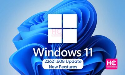 Windows 11 Insider 22621.608 update