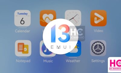 EMUI 13 app swipe up feature