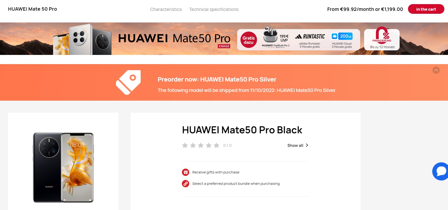 huawei mate 50 pro launched germany