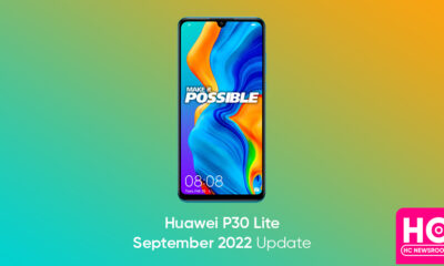 huawei p30 lite september 2022 update