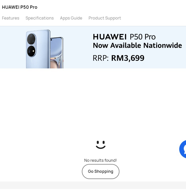 huawei p50 pro disappeared
