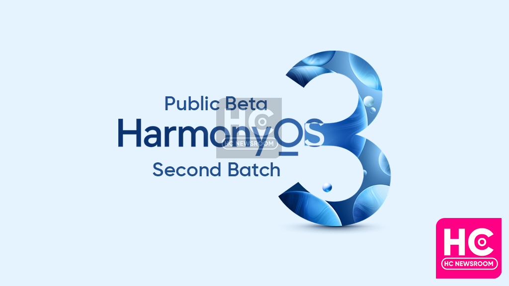 huawei harmonyos 3 public beta second batch