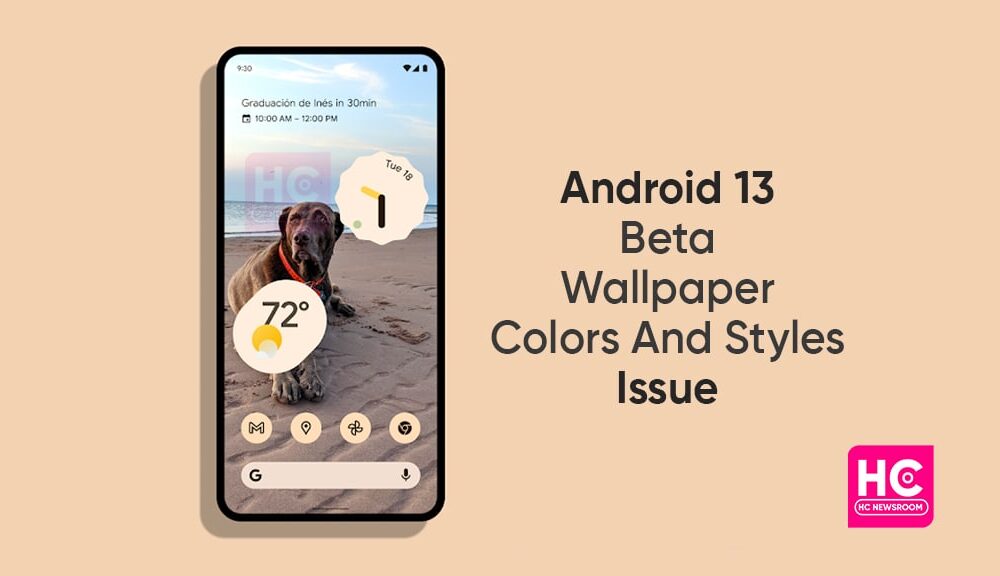 Latest Android 13 Beta is creating Wallpaper issues - Huawei Central