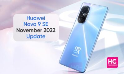 Huawei Nova 9 SE November 2022 update