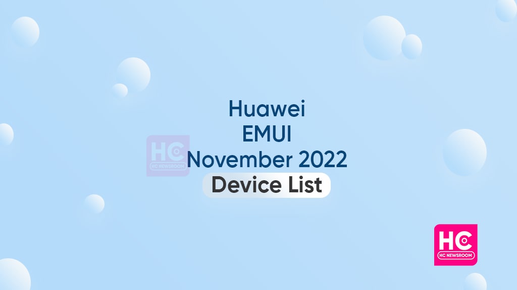 November 2022 EMUI Devices