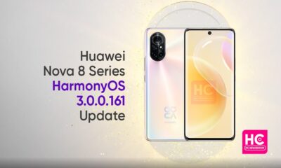 Huawei Nova 8 HarmonyOS 3.0.0.161 update