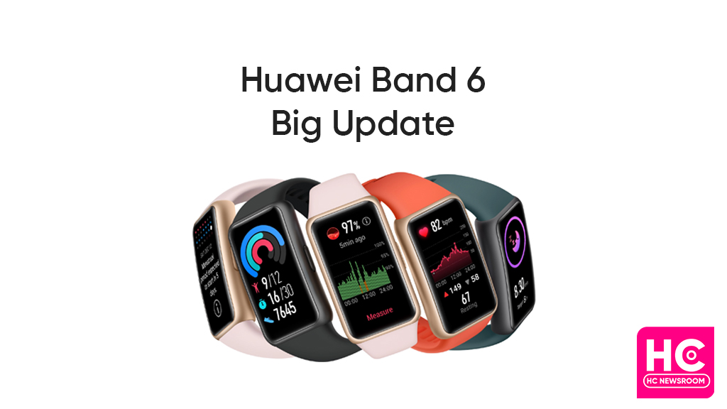 huawei band 6 big update
