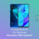 received November 2022 patch Huawei Nova 5t
