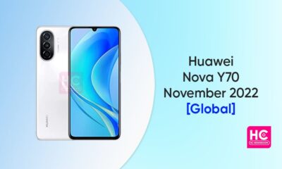 Huawei Nova Y70 November 2022 update