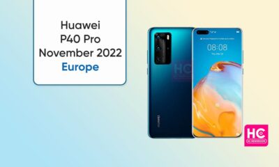 huawei p40 pro november 2022 update