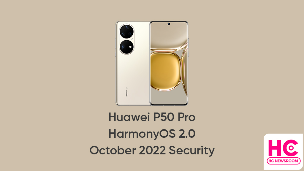standard huawei p50 october security
