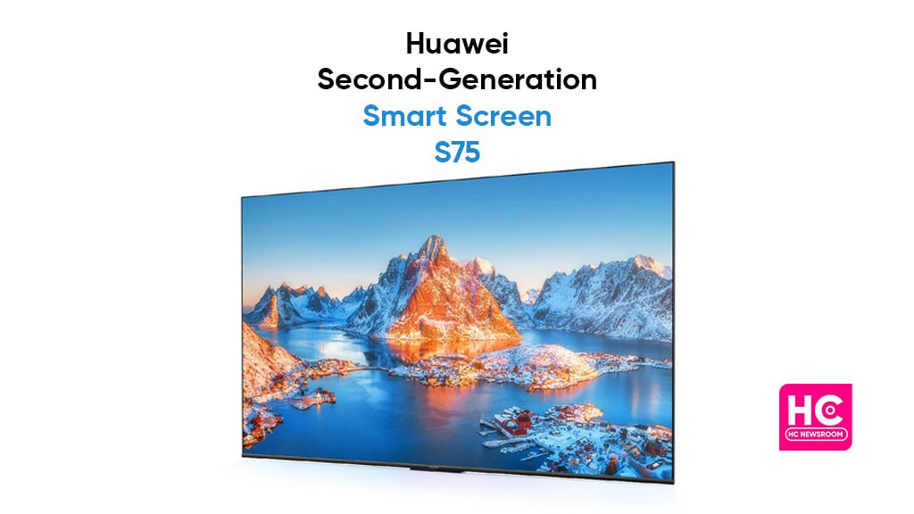 Huawei smart screen S75 launch