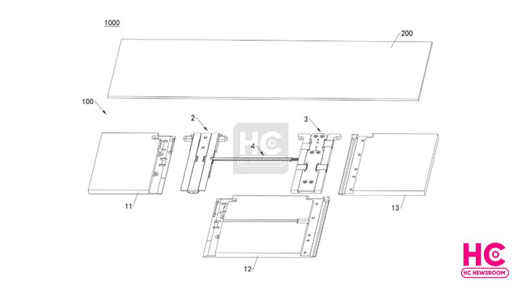 huawei tri-folding smartphone patent