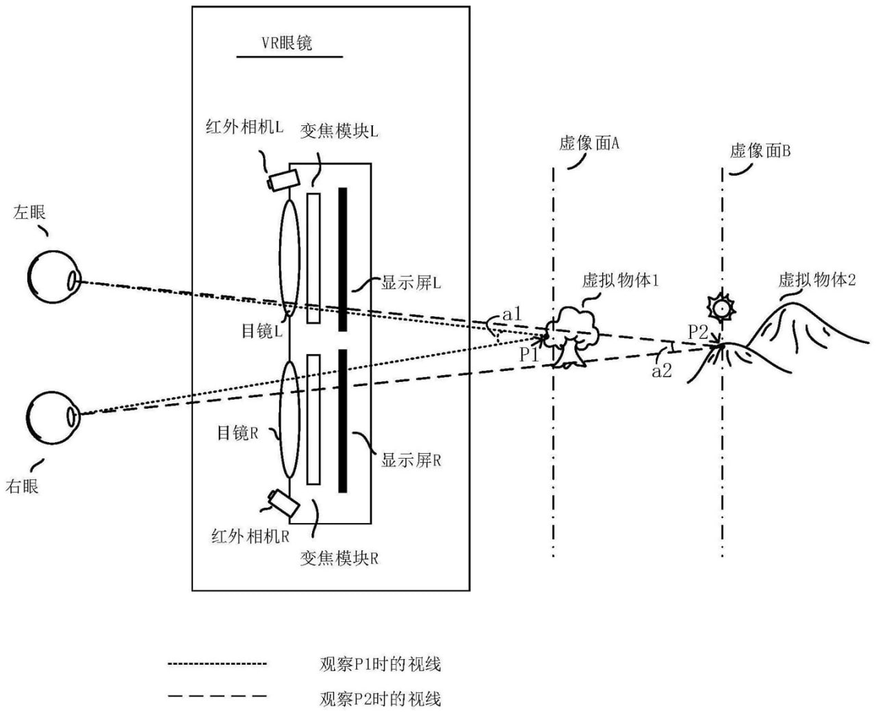 Huawei virtual display patent
