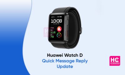Quick message reply Huawei Watch D