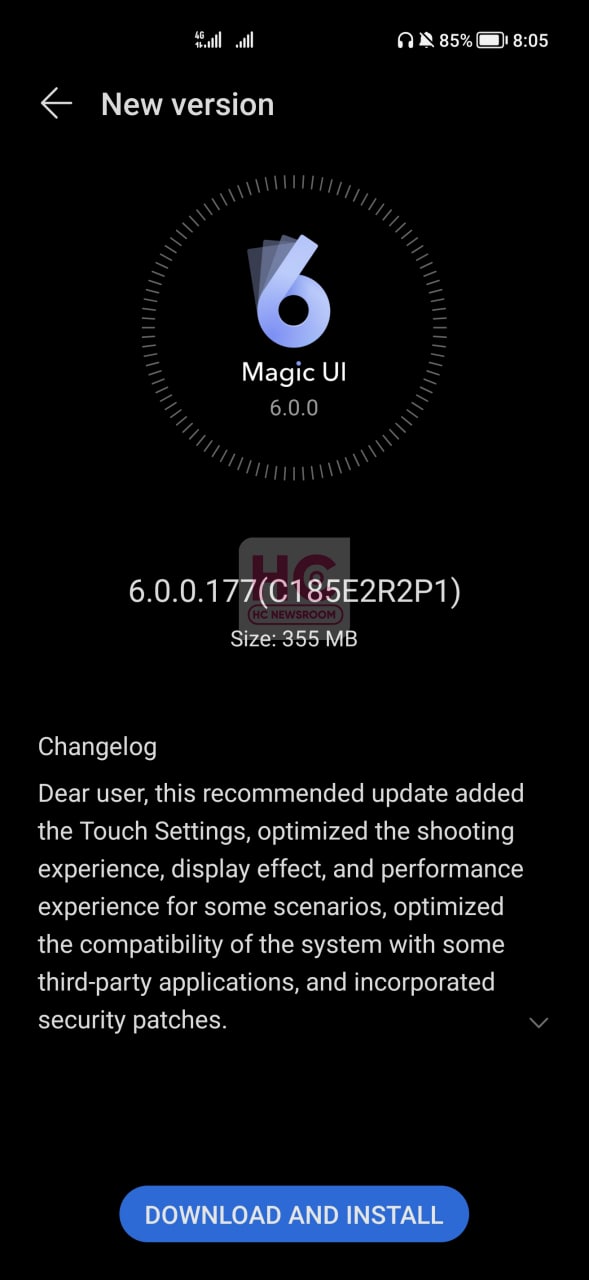 honor magic 4 pro Magic UI 6.0.0.177
