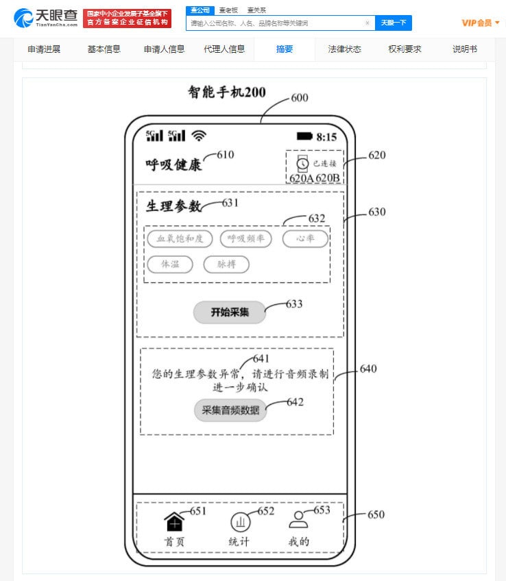 huawei lungs infection patent