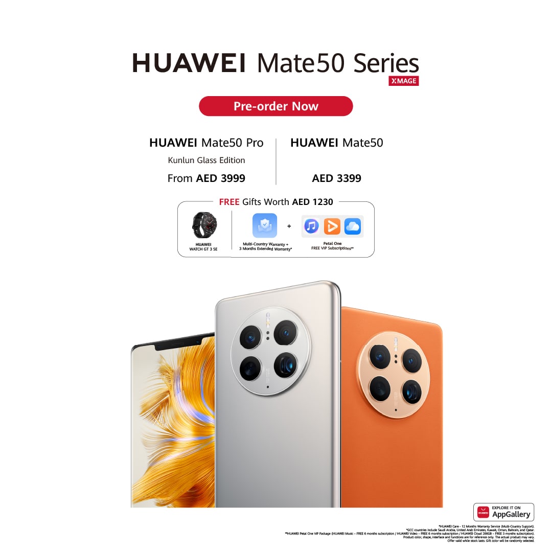 Huawei Mate 50 series pre-order Saudi Arabia