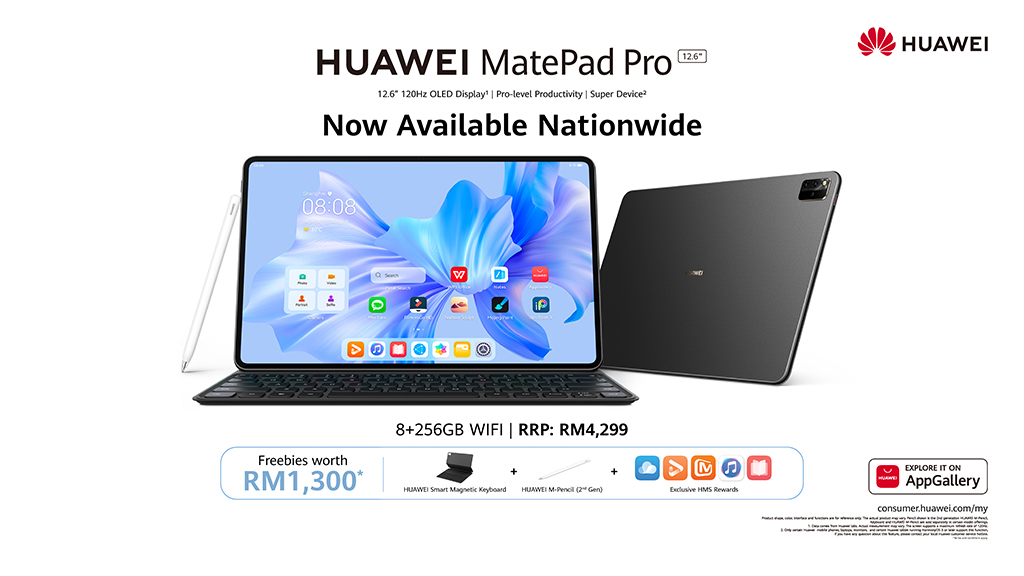 Huawei matepad pro 12.6 new memory malaysia