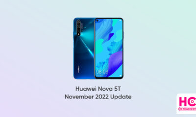 Huawei Nova 5T November 2022 update