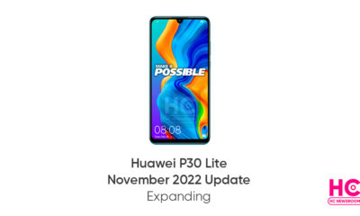 Huawei P30 lite November 2022 update