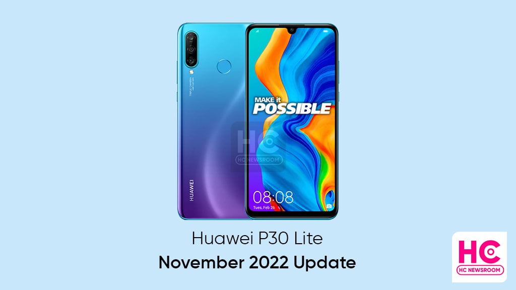huawei p30 lite november 2022 update