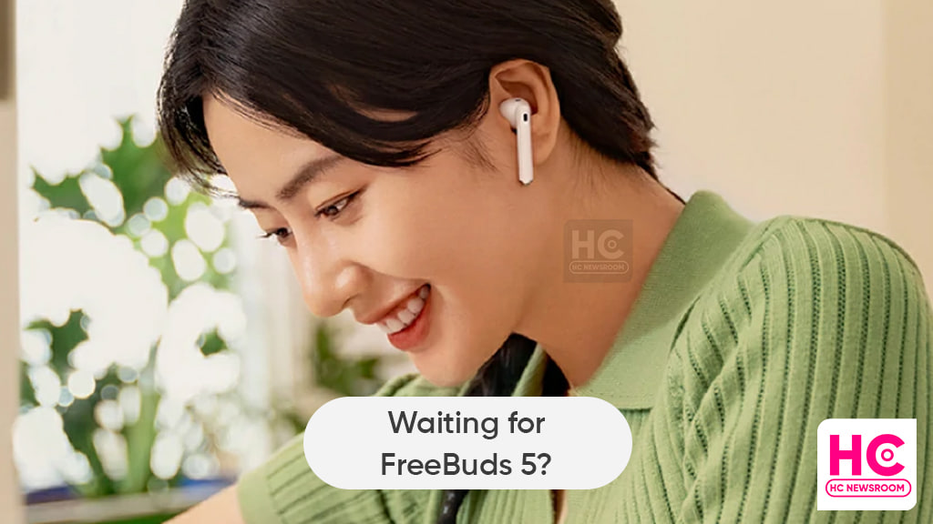 Huawei FreeBuds 5 waiting