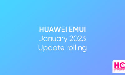 Huawei EMUI January 2023 update rolling out