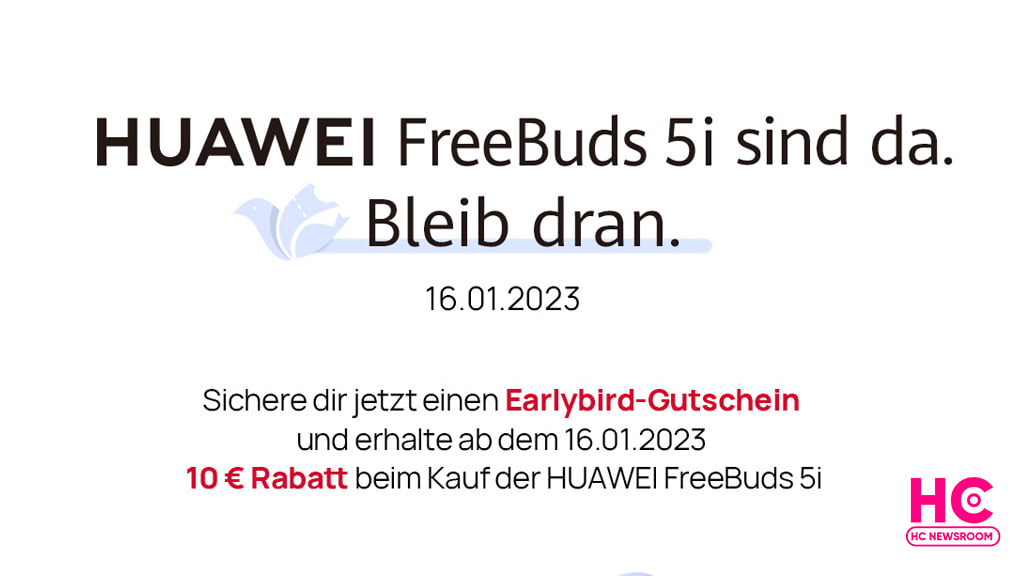 Huawei FreeBuds 5i €10 voucher germany