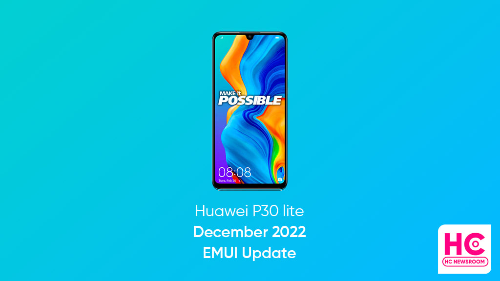 Huawei P30 lite December 2022 EMUI Update