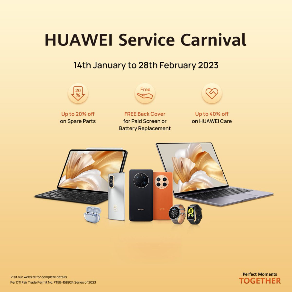 Huawei Philippines service carnival 2023