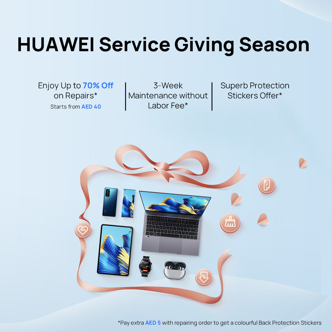 Huawei UAE Service Giving Season
