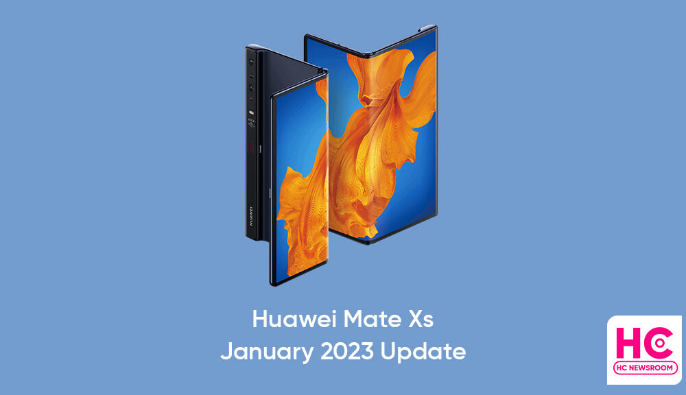 Global Huawei Mate Xs foldable phone gets January 2023 update