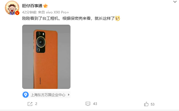 Huawei P60 Design finalized