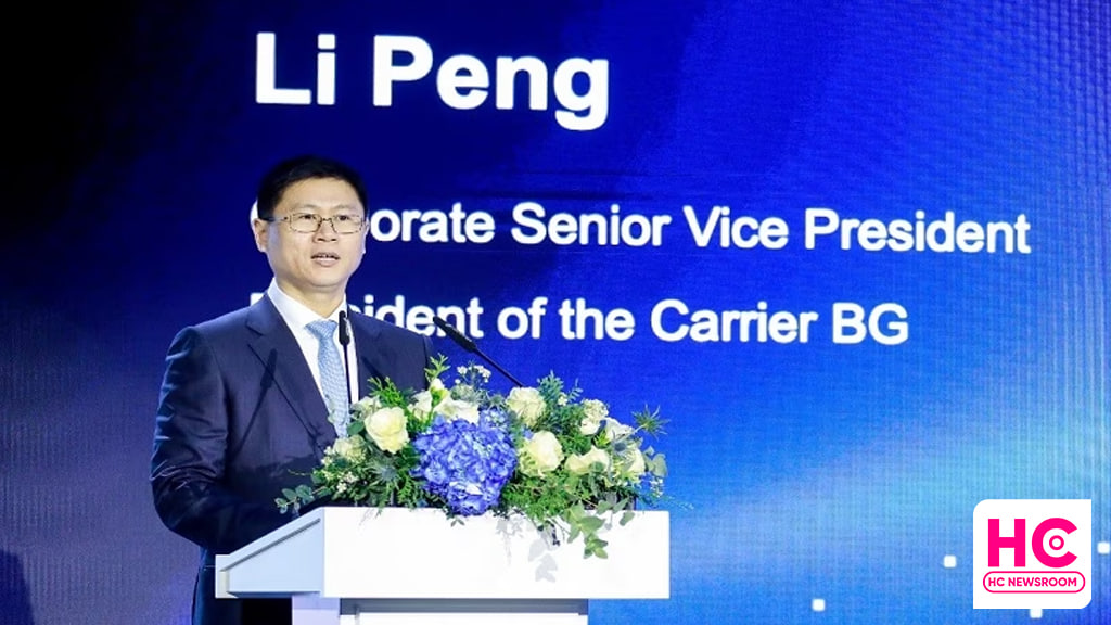 Huawei Li peng 5.5G smart world