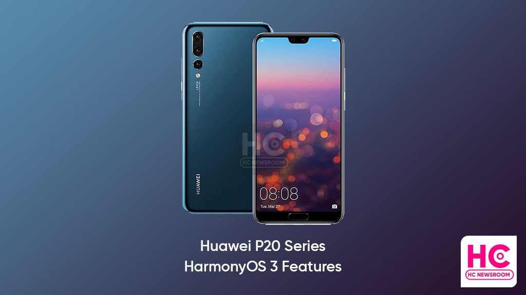 HarmonyOS 3 features Huawei P20