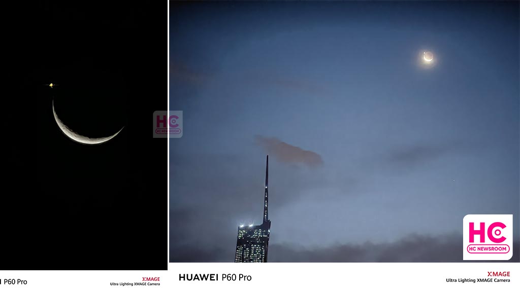 Huawei P60 Pro Venus and Moon