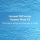Huawei P60 series Mate X3 together