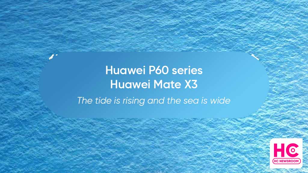 Huawei P60 series Mate X3 together