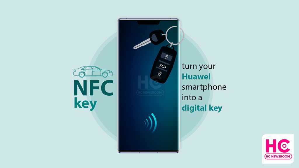 Автомобильный ключ Huawei NFC