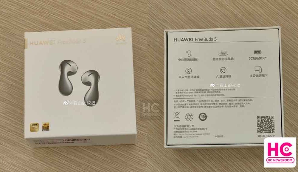 Huawei nazywa nowe FreeBuds 5 „opływowym, pełnopowierzchniowym” projektem