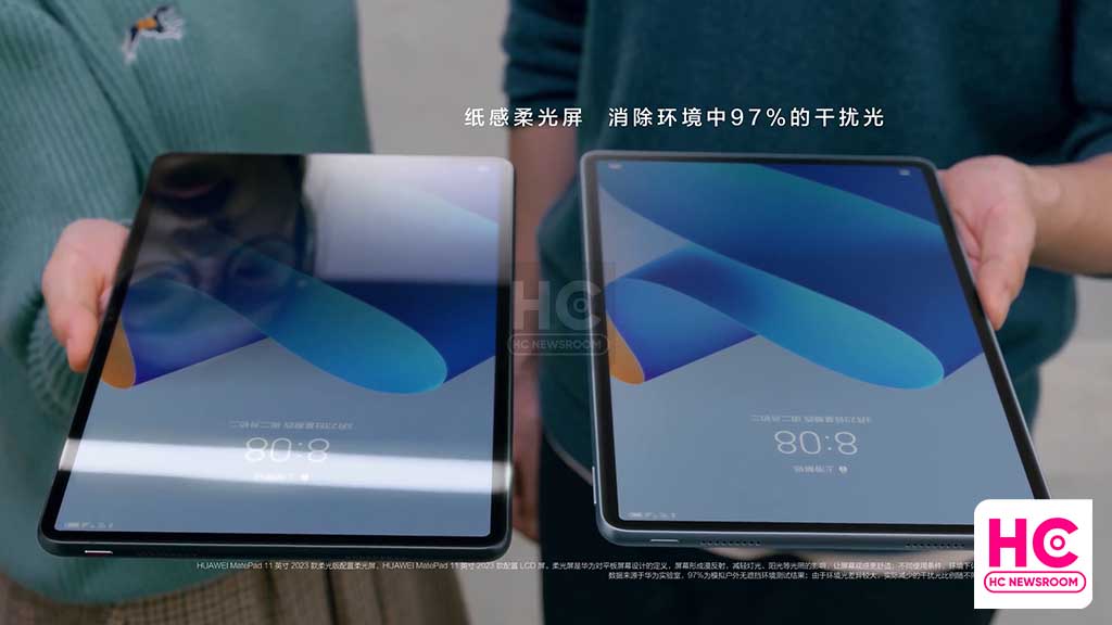 Huawei MatePad 11 2023 paper-like display