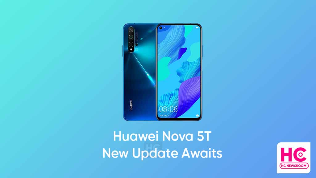 Huawei Nova 5T awaits New update 